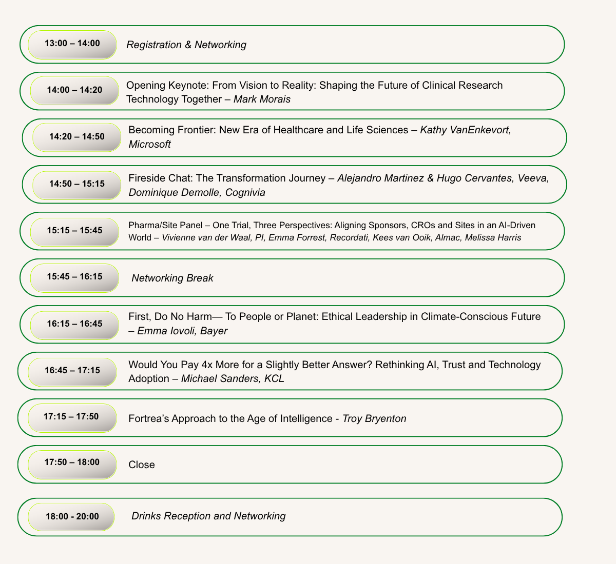 Agenda - Fortrea Innovation & Technology Summit