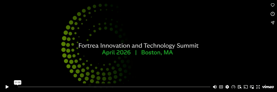 Video - Fortrea Innovation and Technology Summit - April 2026 Boston, MA