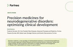 White paper: Precision medicines for neurodegenerative disorders: optimizing clinical development
